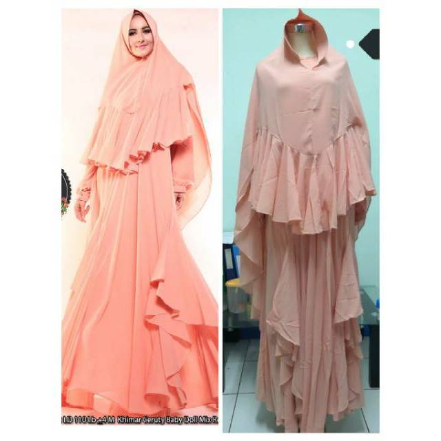 Annisa by kanio / gamis syari jumbo polos busui mewah