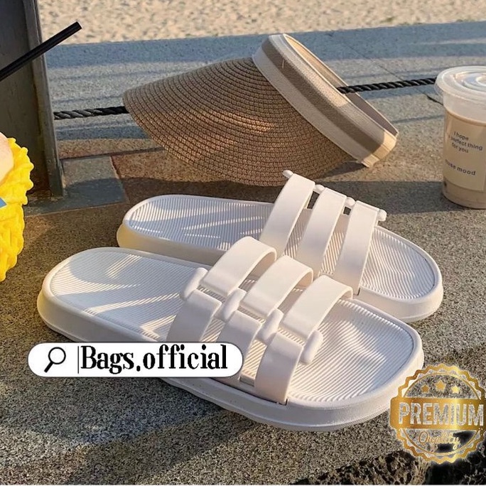 3.3 SALE Sandal Karet Jelly Selop DELPHINE Impor V202-6