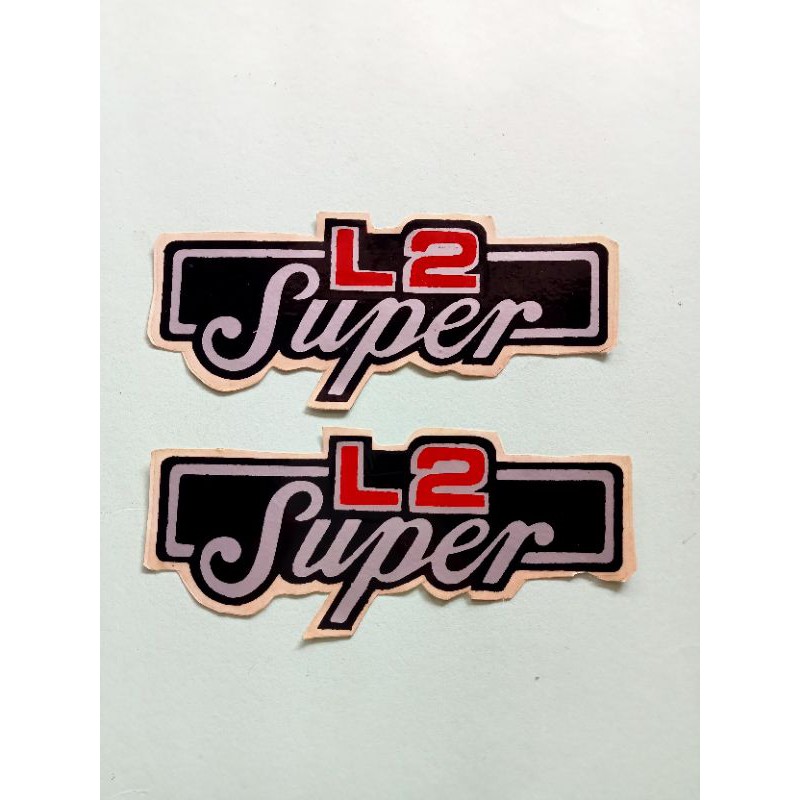 sticker boks aki sticker striping cover aki yamaha l2super