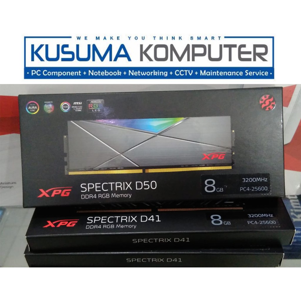 XPG SPECTRIX D50 RGB 8GB 3200 DDR4