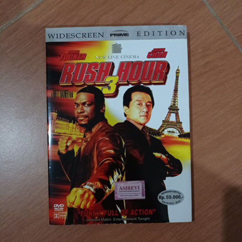 Rush hour 3 DVD original BEKAS