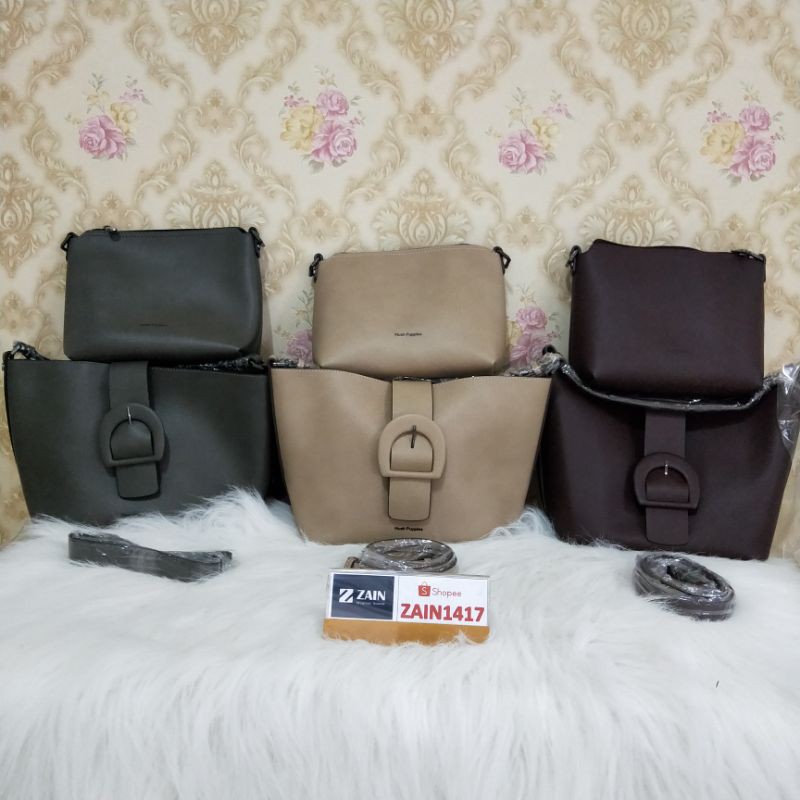 READY ORIGINAL HUSH PUPPIES OCEANE SHOULDER TAS WANITA TAS BAHU