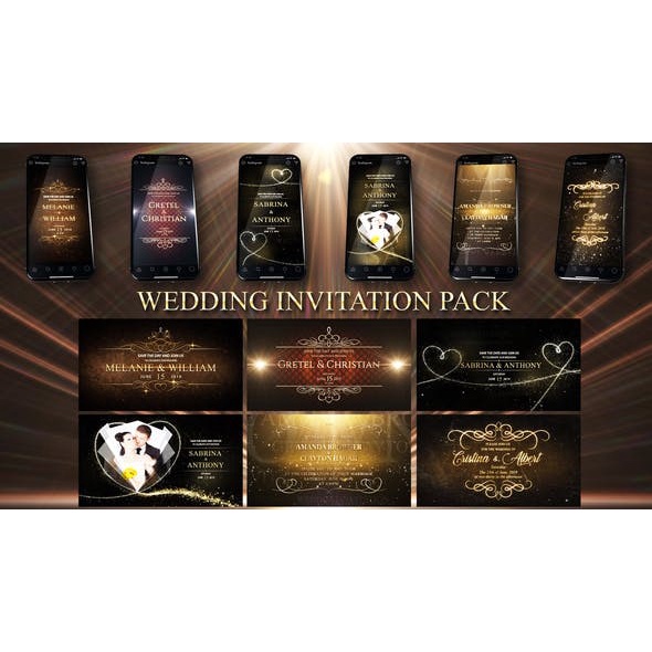 5 IN 1 BUNDLE WEDDING AFTER EFFECT