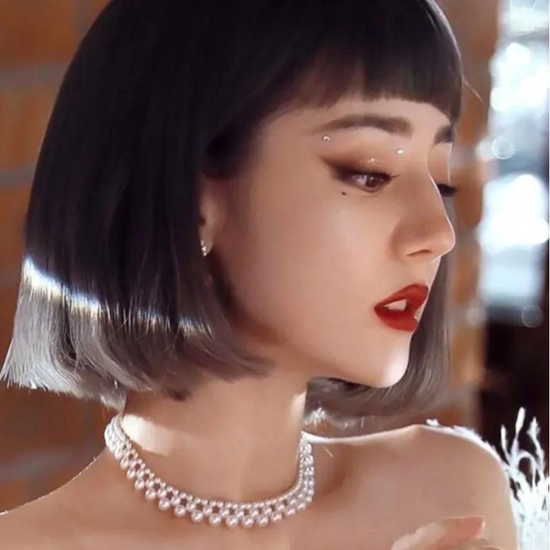 Briella Korean Pearl Choker Necklace Kalung Mutiara Korea Anyam Rangkai