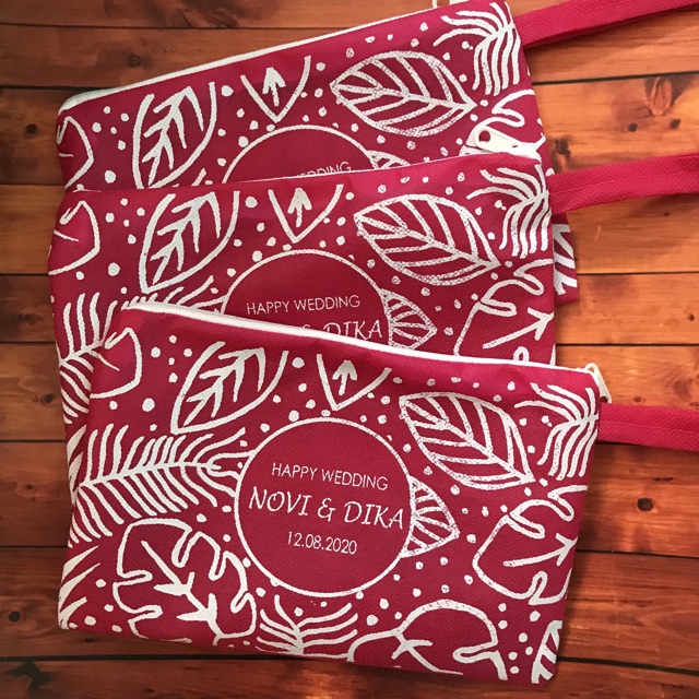 SOUVENIR DOMPET CUSTOM | FREE DESAIN | FREE SABLON | DS 20.12 PACK