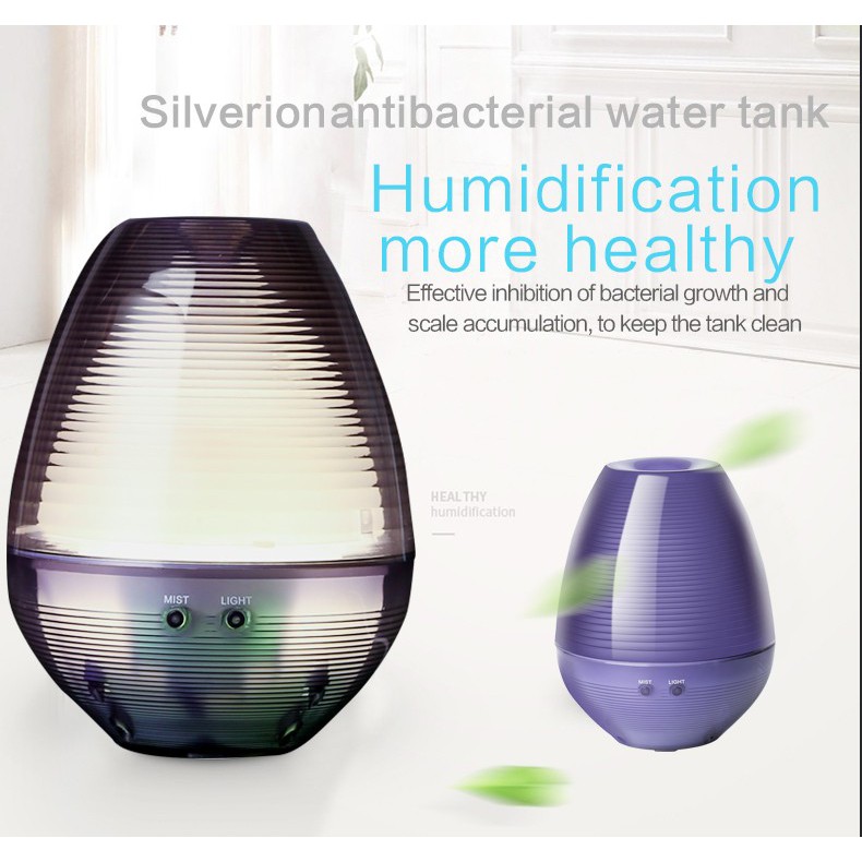 Generic A760 Ultrasonic Essential Oil Diffuser Air Humidifier - 160ml