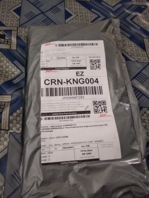 Apron / Apron Barista / Chef / Barber / Celemek