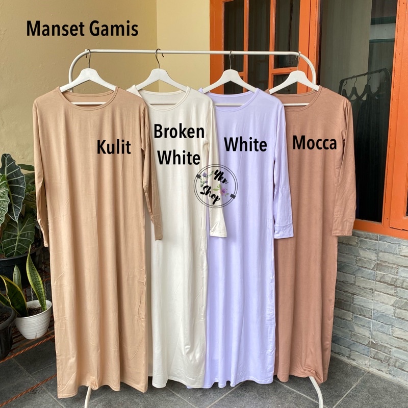 Manset Gamis Bahan Rayon Super/Inner Dress Bahan Rayon