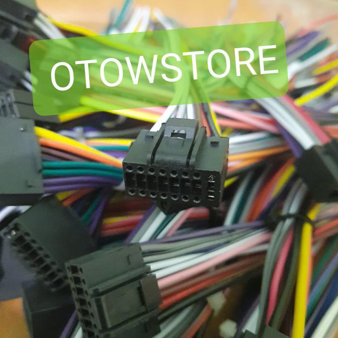 [[[BISA COD]] KABEL SOKET HEADUNIT TAPE MOBIL JVC Kode 971