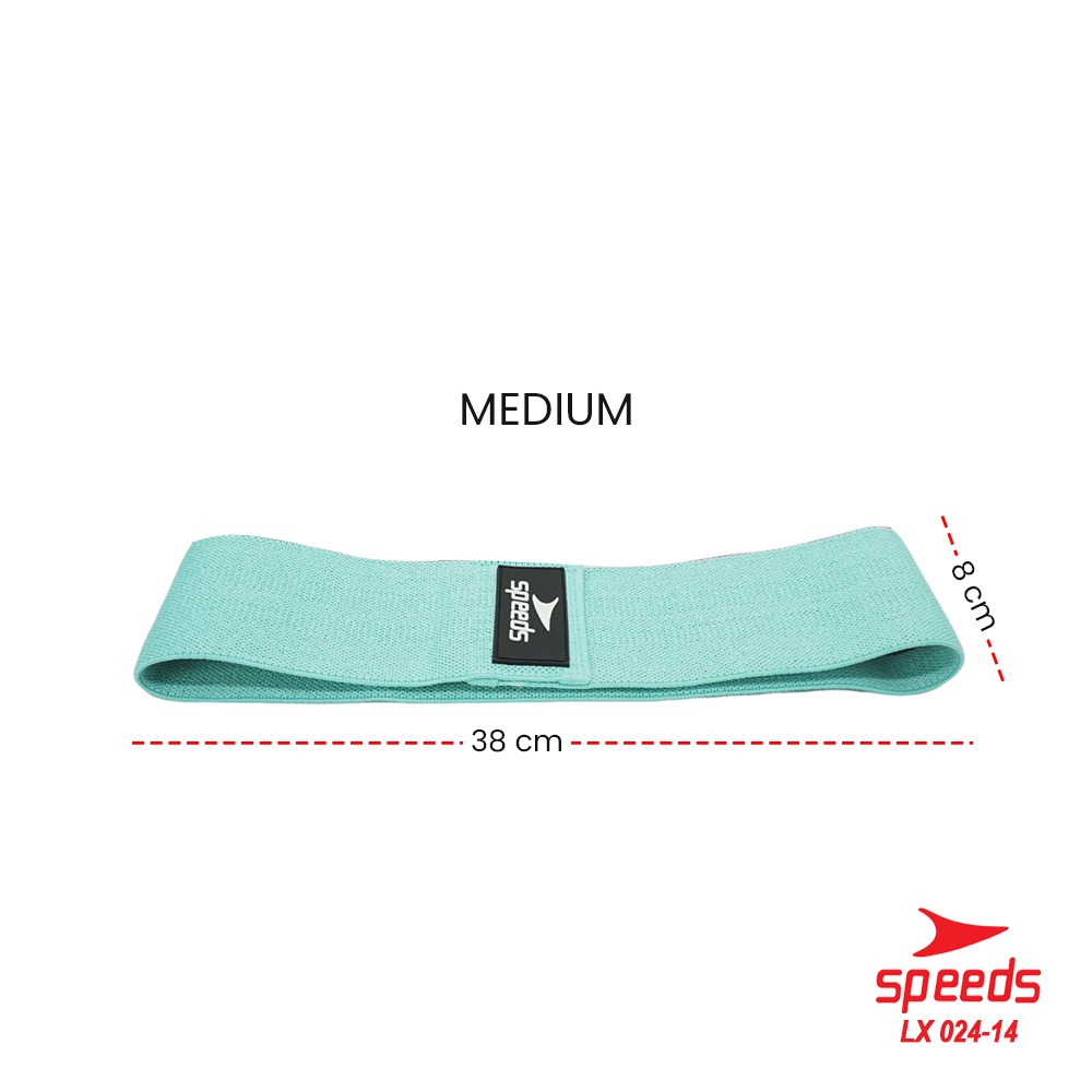 SPEEDS Hip Bands Hip Resistance Loop Bands Squat Alat Olahraga Gym Fitness Tali Yoga Elastis 024-14-024-14 TOSKA M