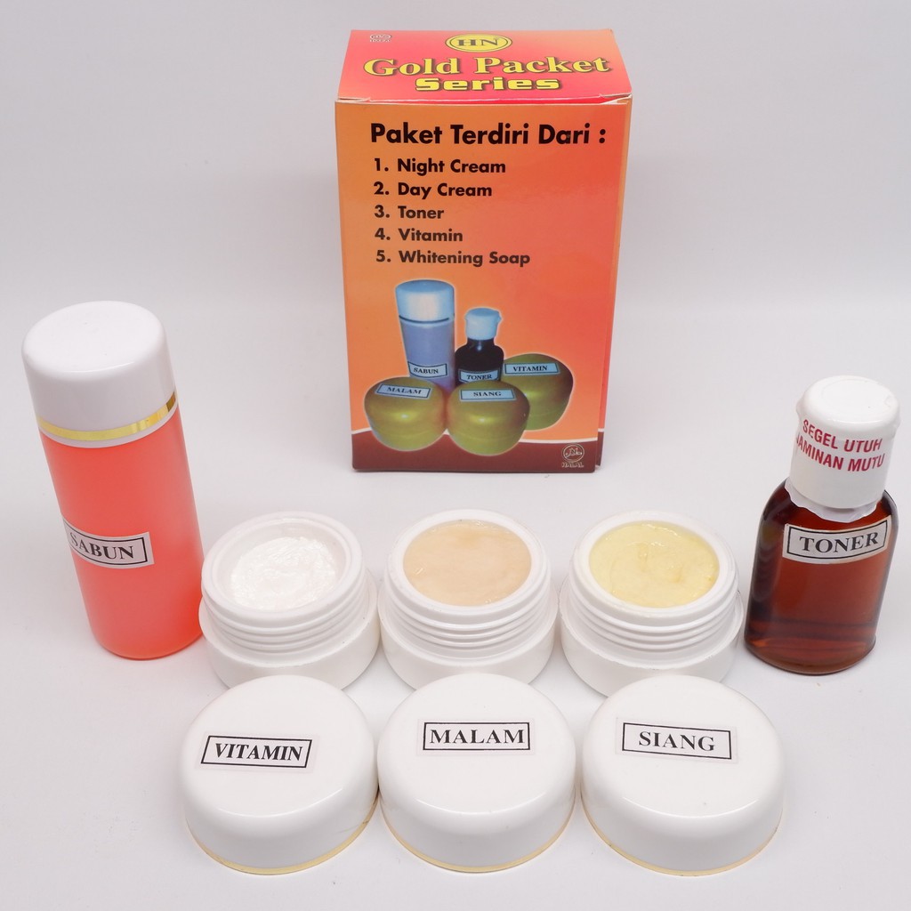 PAKET CREAM HN POT PUTIH SERIES 5IN1 pot putih