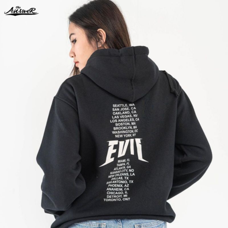 JAKET PRIA DAN WANITA EVIL ARMY "KIM TOUR"
