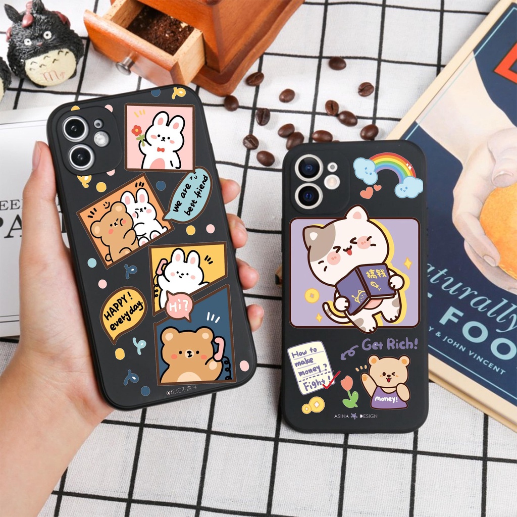 CB208 CASE FASHION CARTOON AESTHETIC SOFTCASE FOR SAMSUNG J1 ace  J1 2016  J2 prime  J3 J3 2016 J4 p