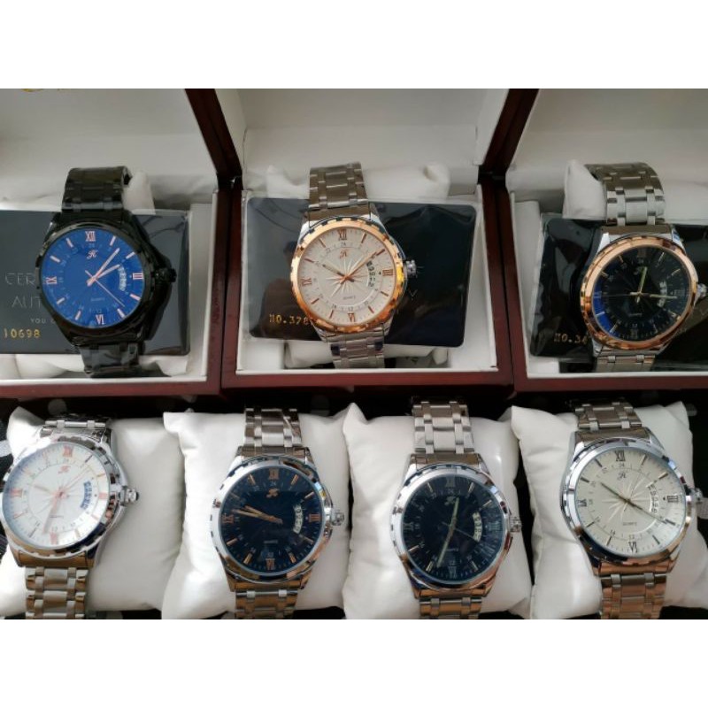 Jam Tangan Pria kode JT 8026 / Jam Cowok IMPOR ORI BY JIM'S HONEY