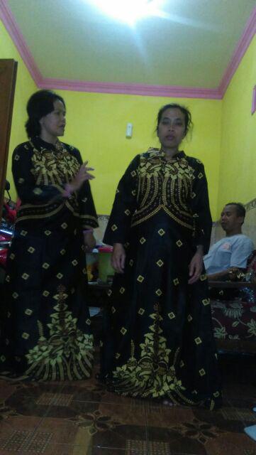 Couple Keluarga - Sania Ruffle Batik Couple Ori Ndoro Jowi Dnt Garansi Termurah Shopee -