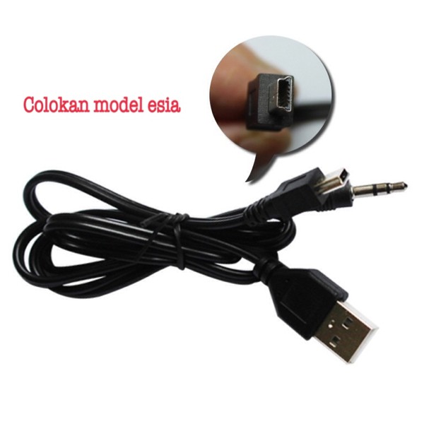 ORIGINAL kabel Charger speaker advance USB 5pin / kabel audio speaker Alquran TERMURAH