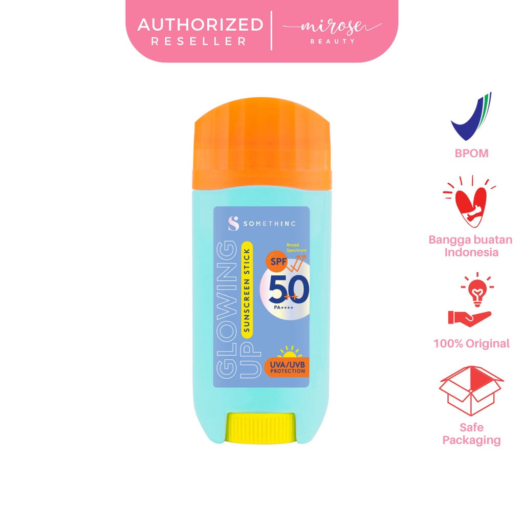 Somethinc Glowing Up Sunscreen Stick SPF50PA++++ - 15gr