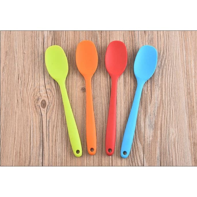 Spatula sendok Spoon sutil silicone tahan panas food grade Besar