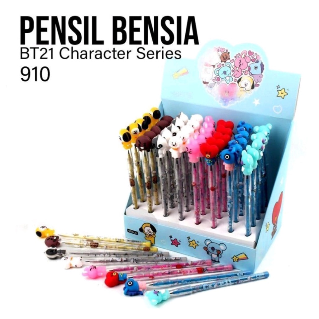 

AS888 - PENSIL BENSIA / PENSIL SUSUN KARAKTER KARTUN. MURAH