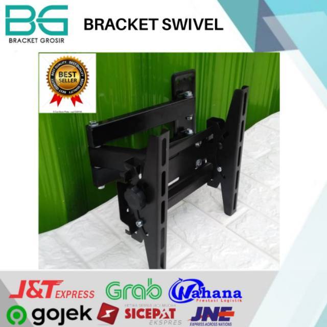 Bracket TV LED 32-43 inch SWIVEL 4 ARAH