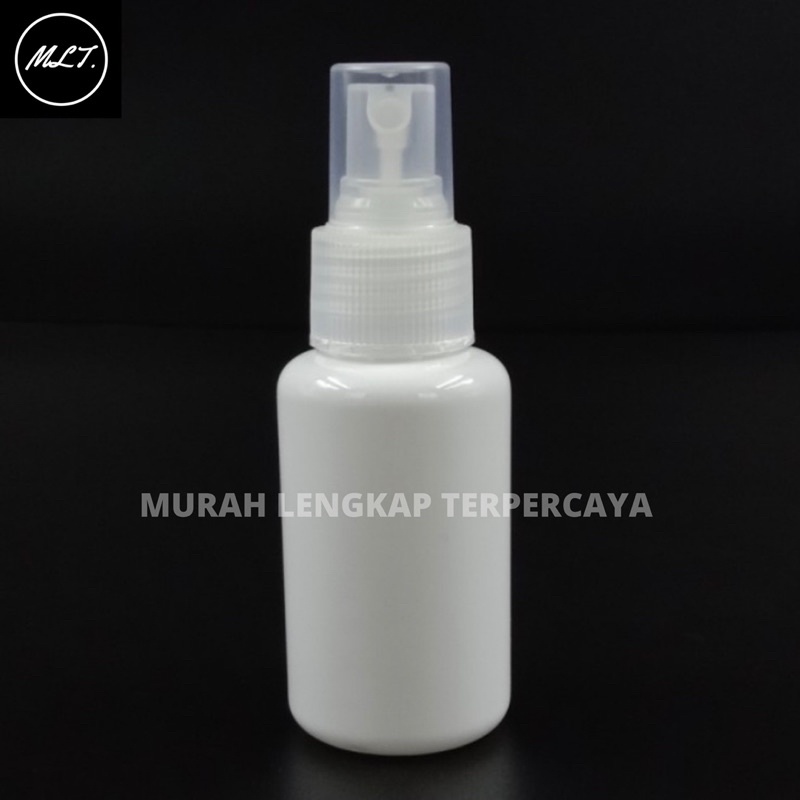 BOTOL TUBULAR 70 ML 60ML SPRAY PUTIH HITAM NATURAL / BOTOL SPRAY 60 ML 70ML TUBULAR PUTIH GLOSSY PET MENGKILAT SEMPROT SPRAYER