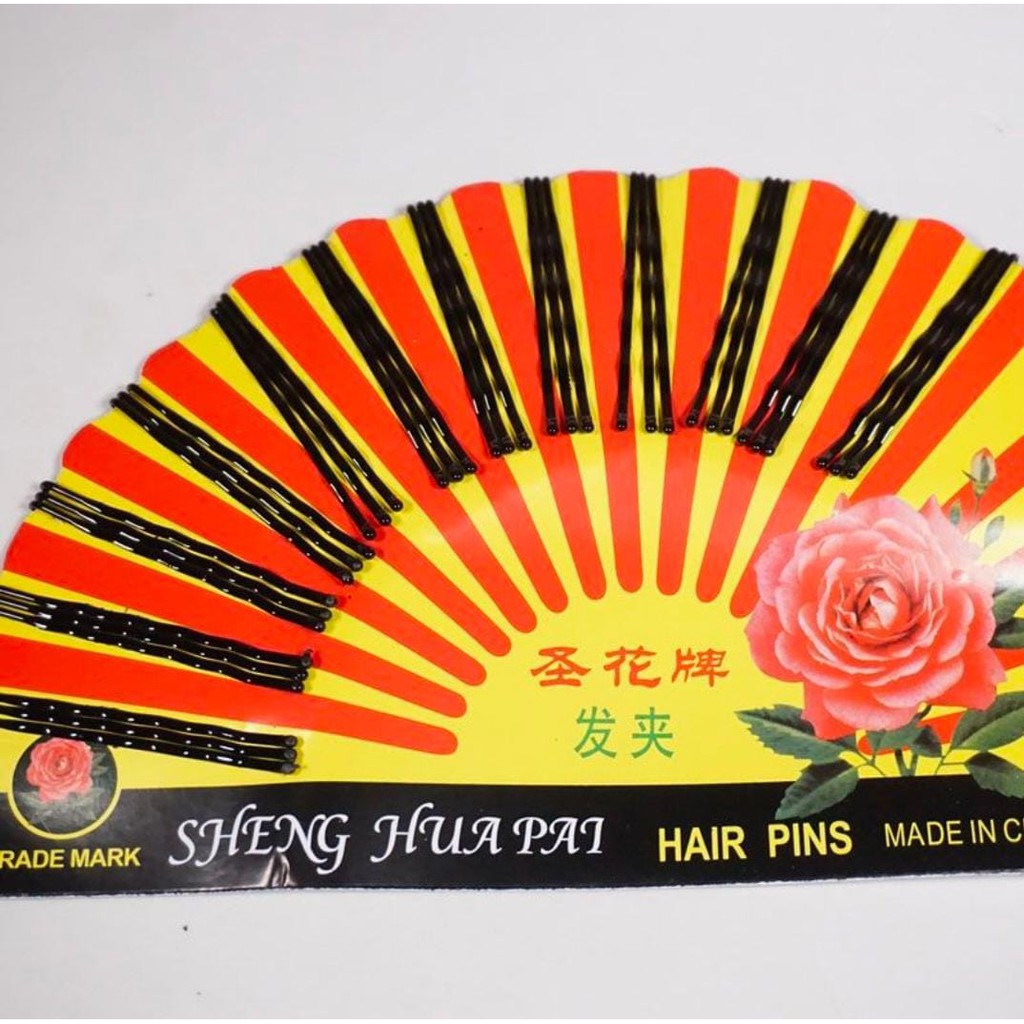Vinztstore - Jepitan Rambut Jepitan Lidi Besar 5CM Jepitan Hitam Hairclip Jepitan Rambut Korea