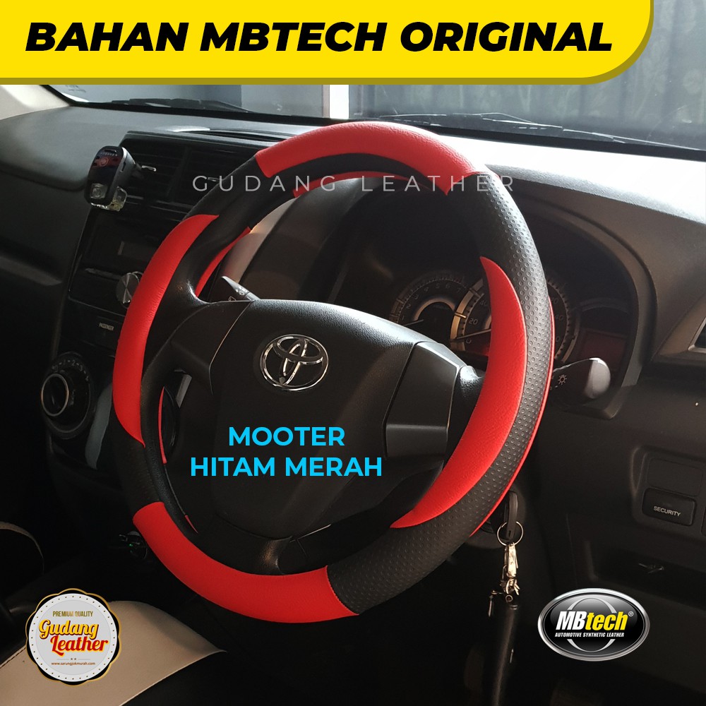 Cover Stir - Sarung Stir Mobil - KULIT MBTECH