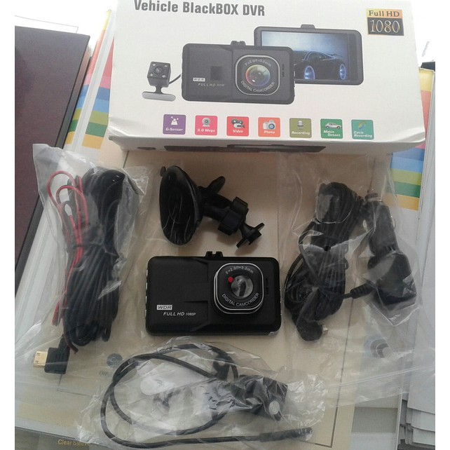 KAMERA MOBIL DEPAN BELAKANG DASH CAM DASHCAM MOBIL KAMERA MUNDUR PARKIR MOBIL CCTV MOBIL JS96