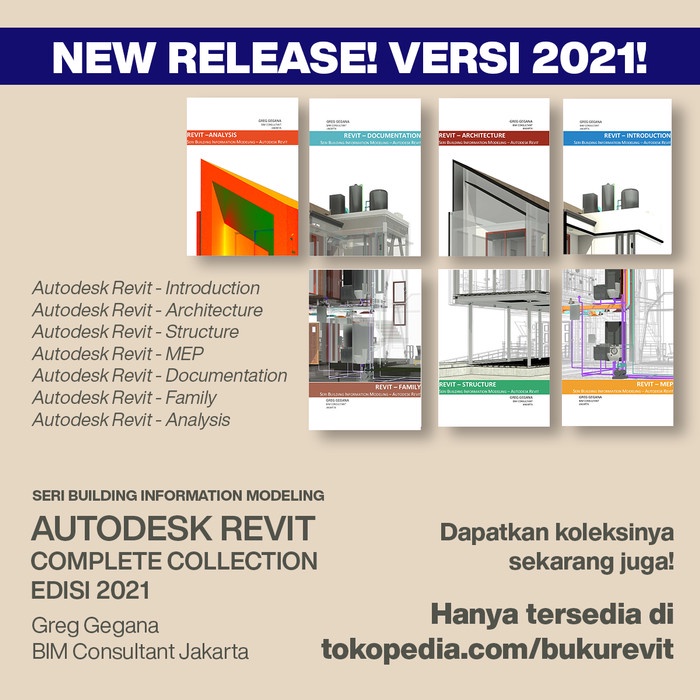 

Buku Revit - COMPLETE BOOK SET (NEW RELEASE - EDISI 2021)