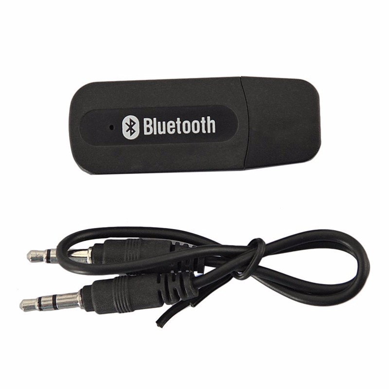 Wireless Bluetooth Receiver Mobil BT-163 - Hitam