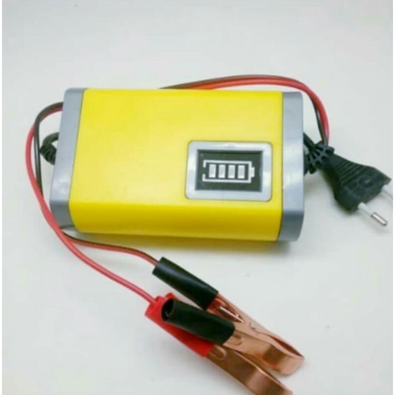 Cod Charger Cas Aki 12V. 2A// Charger Baterai High Quality