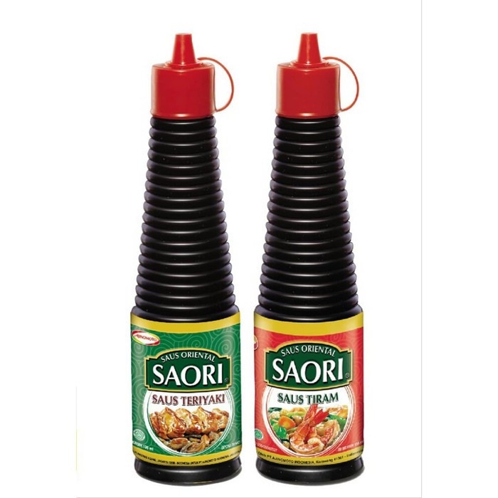 

SAORI Saus Tiram 133ml & SAORI Saus Teriyaki 135ml