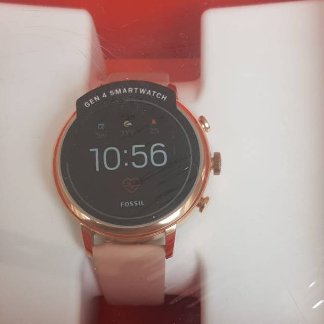 Jam tangan fossil smartwatch gen 4 strap pink