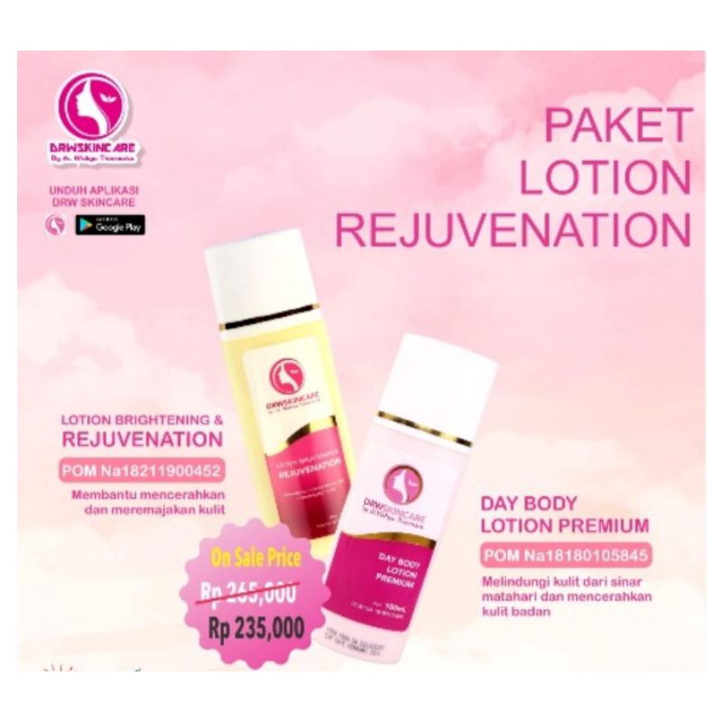 DRW PAKET REJUVENATION & DRW PAKET LOTION