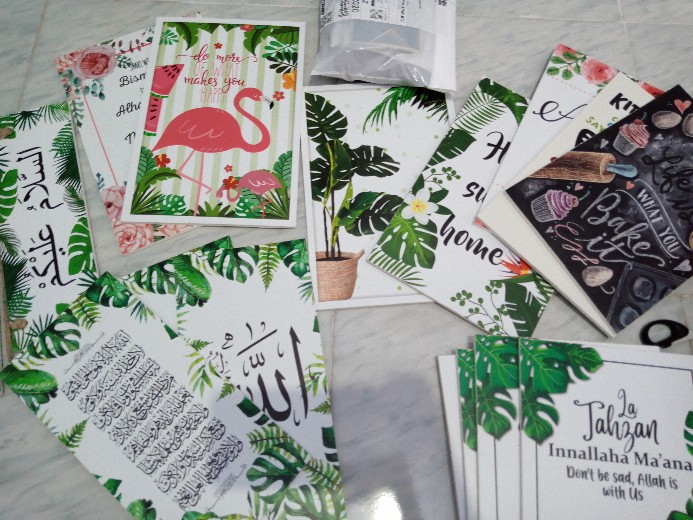 Wooden Projects Pajangan Dinding Rumah Poster Islamic Shabby Chic Quotes - Awy