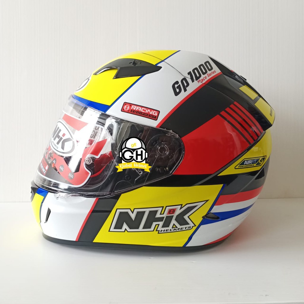 HELM NHK GP1000 SXR BLACK YELLOW NHK GP 1000 NHK GP1K