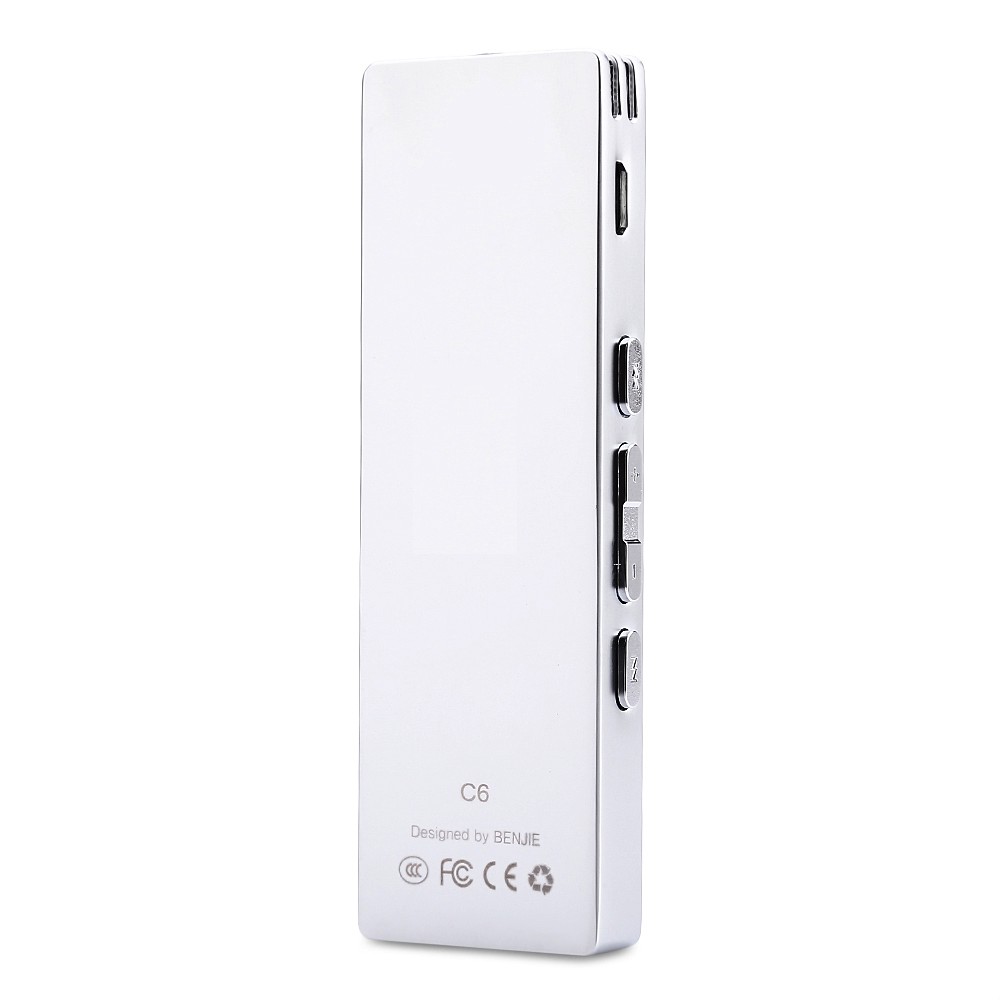 SK222 Perekam Suara Digital Meeting Super Slim Voice Recorder HIFI 8GB