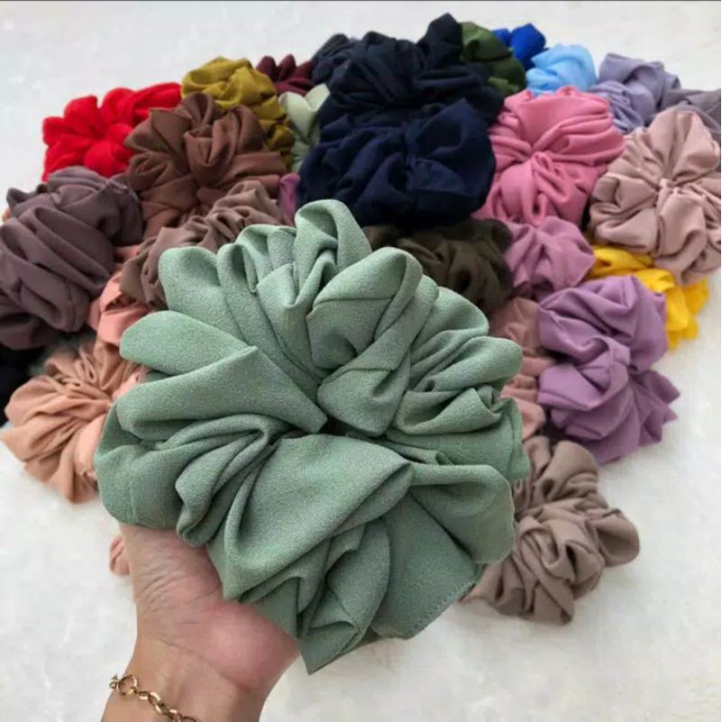 INNER JUMBO KUNCIR HIJAB /SCRUNCHIE BESAR CEPOL HIJAB