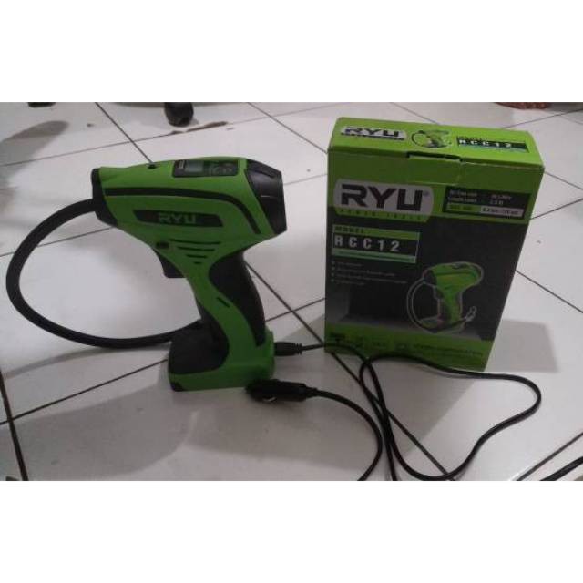 KOMPRESOR ANGIN MINI LISTRIK DC RYU RCC12 12V 120 PSI AIRBRUSH RYU REDFOX MINI COMPRESSOR MURAH PRAKTIS