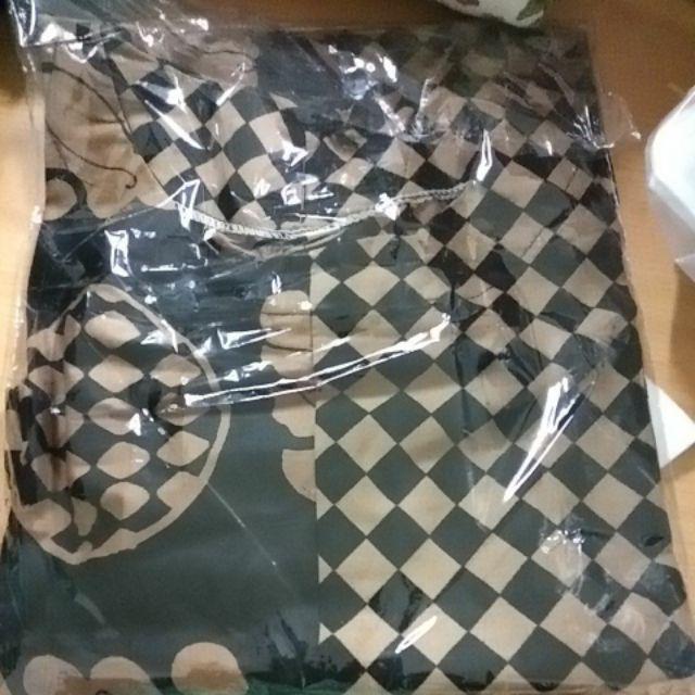 Batik Dolby Dolbi Dobby Doby Tenun Sutra Tulis Katun Atbm Baron Atasan Batik Wanita Sogan Srg308