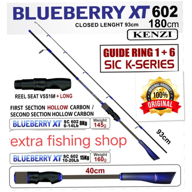 Joran Kenzi Spincast/Blueberry XT