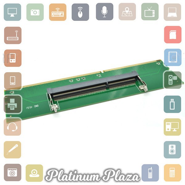 SODIMM DDR3 Laptop To DIM DDR3 Desktop RAM Adapter Converter`69EC5N-