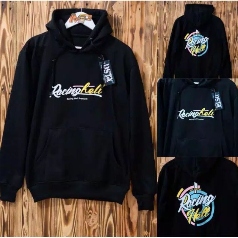 Sweater Hoodie Racing Hell Jaket Sweater Hoodie Racing Hell Pria / Wanita L-XXL