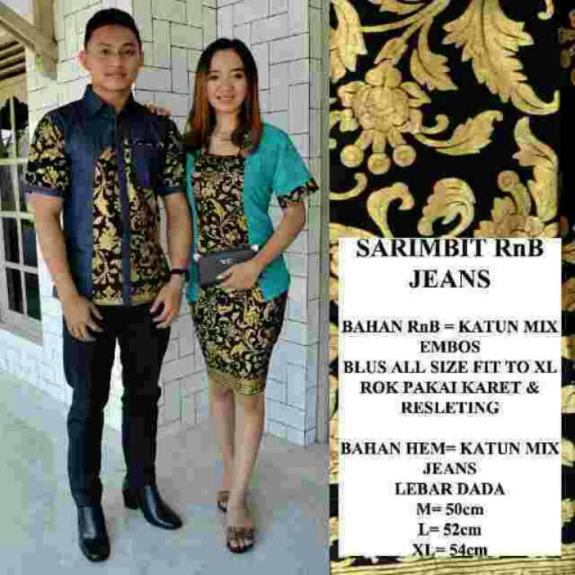 Couple batik prada