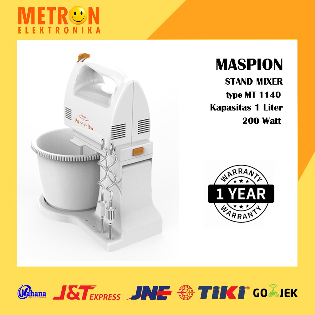 MASPION MT 1140 STAND MIXER / MT1140