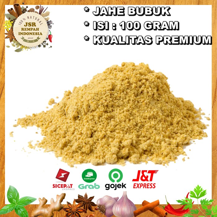 

Jahe Merah Bubuk Rempah Bumbu Dapur isi 100gr Kwalitas SUPER