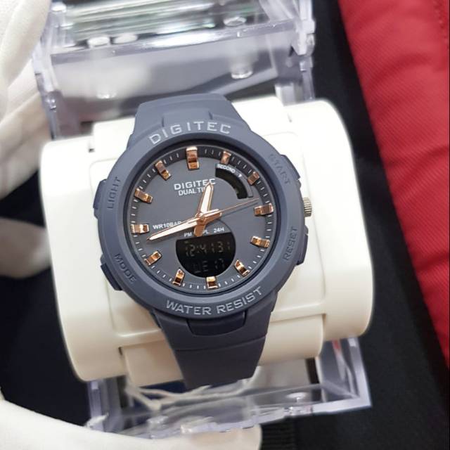 New Digitec Dual Time DG-3082T Original / Jam Tangan Cewek Original / Jam Tangan Sport