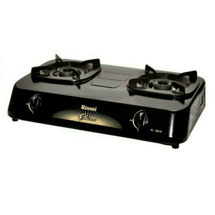 Kompor Rinnai 302 S - kompor rinnai 2 tungku - kompor gas rinnai - kompor rinnai teflon