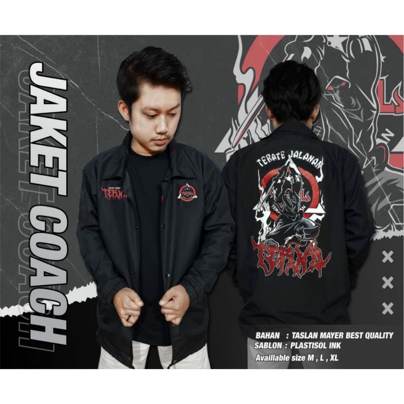 JAKET COACH TERJAL JAKET COACH PSHT JAKET COACH KEKINIAN JAKET COACH TERLARIS