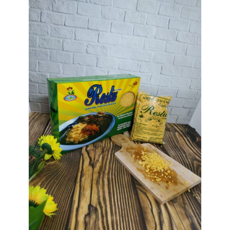 

Nasi Jagung / ampok jagung Kualitas Super berat 450gr